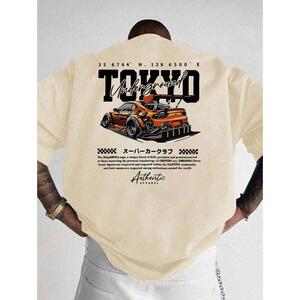 Men Printed Sleeve Shirt Summer Easy Match Showcasing Street