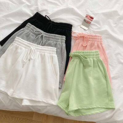 Women 3pcs Elastic Waist Sleep Shorts Casual Comfy Pajama