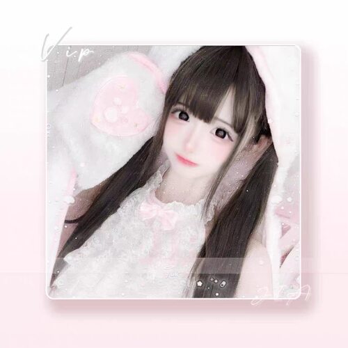 19张 定制po希 可爱萌妹头像甜妹少女纯欲风定制圈