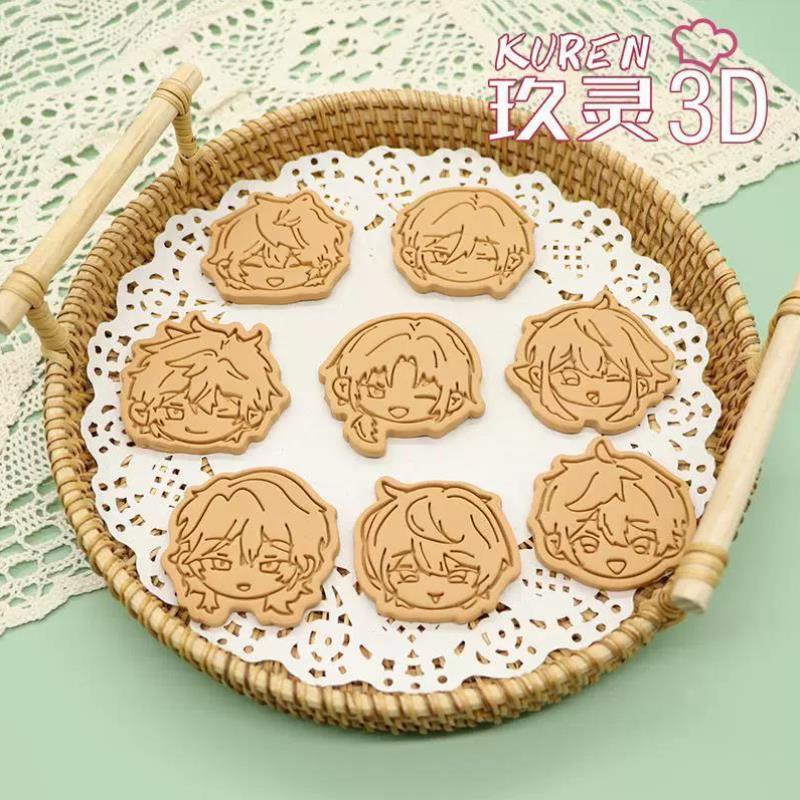 es偶像梦幻祭Q版饼干模具朔间零濑名泉同人玖灵3DIY立体烘