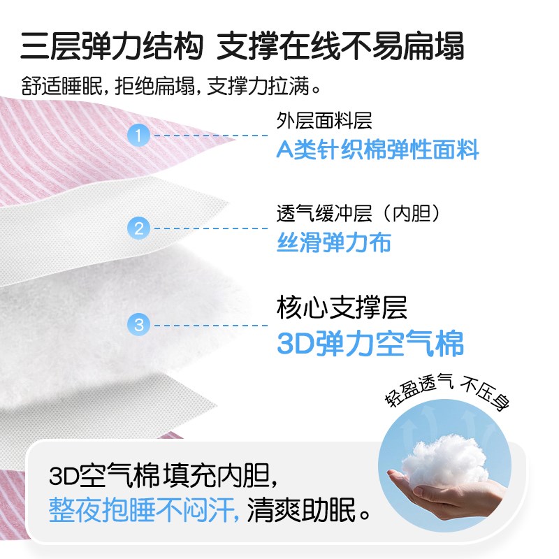 儿童睡觉抱枕侧睡夹腿专用男孩女孩床上靠枕长条小抱枕Za类可拆洗