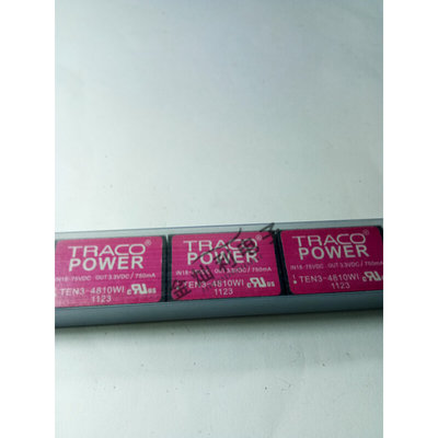 TRACO POWER电源模块 TEN3-4810WI 3W 3.3V 750MA 0.75A单路输出