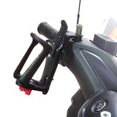 适用太阳ADV150 后视镜可调水杯I支架VRC150水壶架饮料支 350改装
