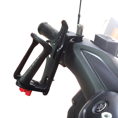适用太阳ADV150/350改装后视镜可调水杯I支架VRC150水壶架饮料支