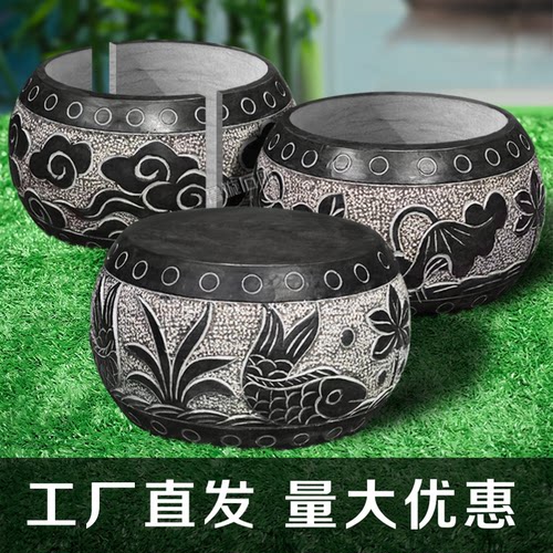 石雕柱墩石青石柱子底座大理石