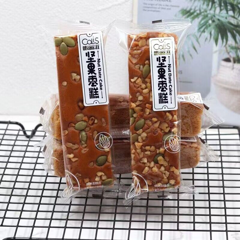 7月咔丽滋坚果枣糕整箱早餐下午茶点心代餐休闲零食品小吃包邮