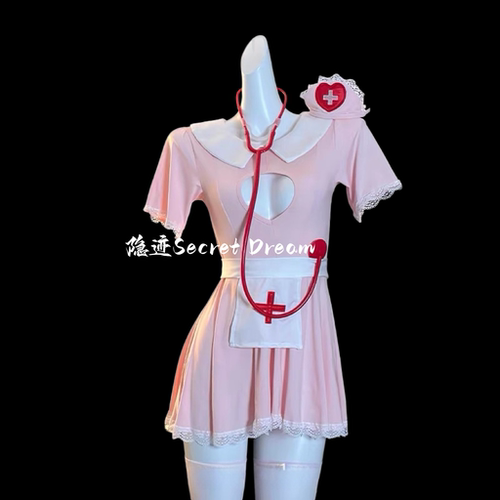 隐迹性感cos变装情调小护士制服女约会趣味可爱禁欲系情绪qqny
