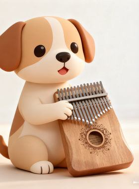 儿童手指琴乐器琴 指弦琴手指琴宝宝高颜值迷你手指琴 17音手指琴