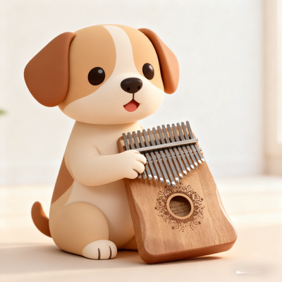 儿童手指琴乐器琴 指弦琴手指琴宝宝高颜值迷你手指琴 17音手指琴