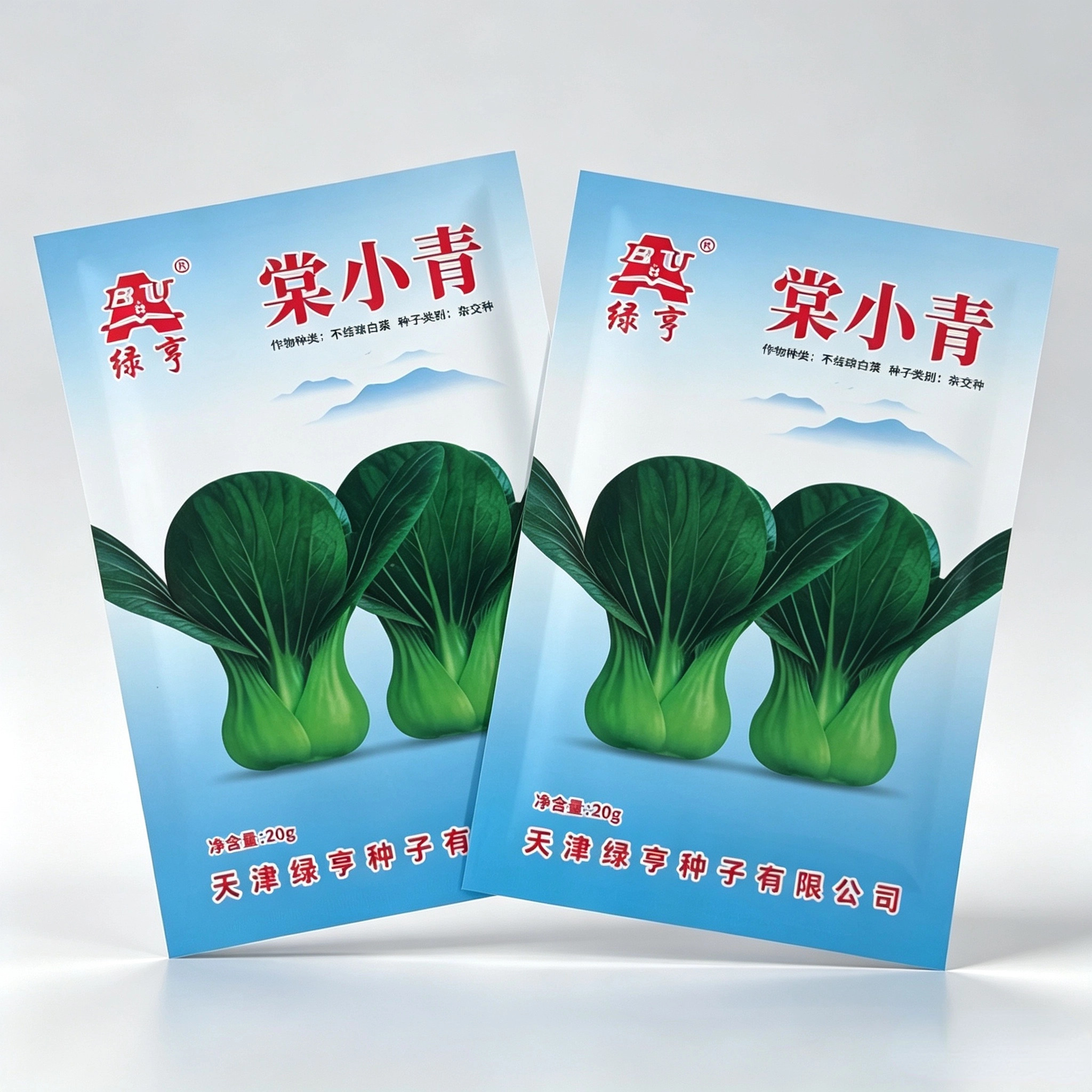 棠小青青梗菜种子株形紧凑叶色油亮叶柄肥厚长势强杂交青菜种籽子