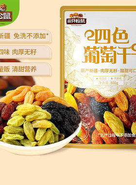 Three Squirrels Raisins Mix 500g Snack Pack