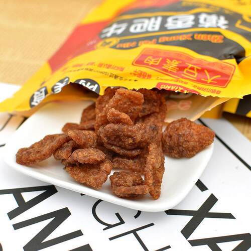 禛香牛80g大豆素肉牛肉味辣条 豆干豆制品怀旧经典休闲零食品