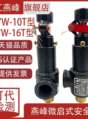 浙江燕峰安全阀A27W-10T/27W-16T微启式弹簧式压力罐储气罐泄压阀