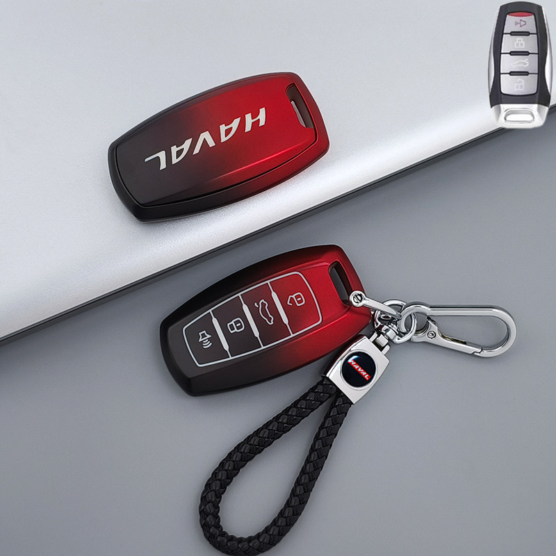 适用哈弗h6钥匙套第三代国潮版m6大狗f7/5车h2s高级h9车H4/H7壳扣