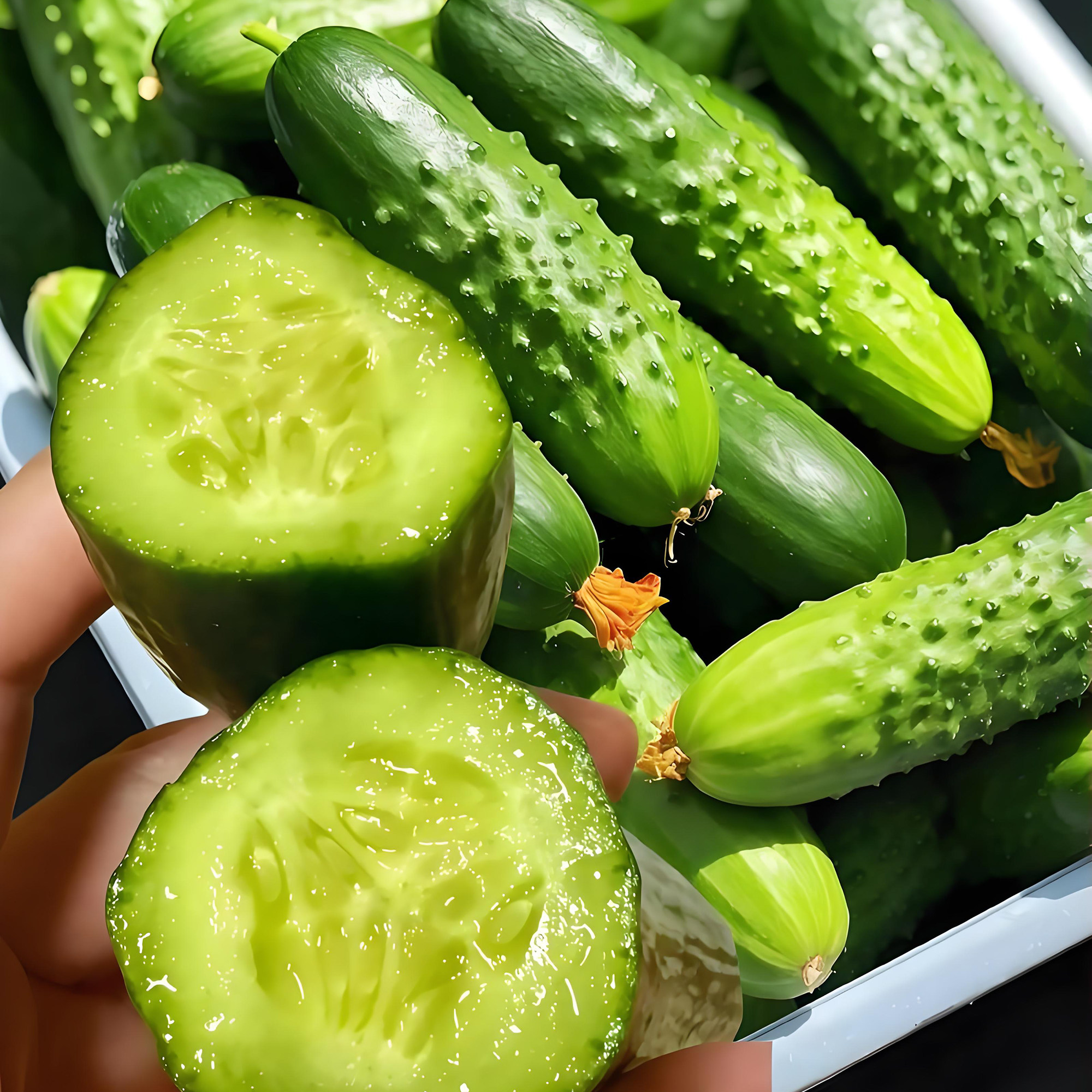 2包106水果黄瓜种孑青瓜阳台黄瓜种籽庭院蔬菜种子秋播四季种植