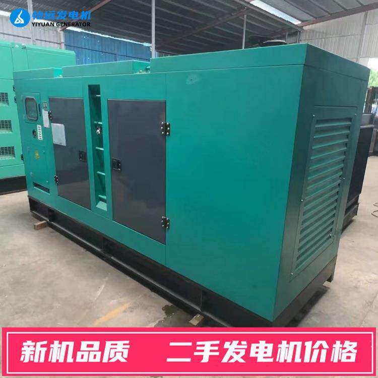 250kw二手发电机出售9.5成新环保静音型潍柴柴油发电机组三相电