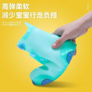 套防水防滑男童女童外穿防雨耐磨雨天小学生水鞋 儿童雨鞋 套雨靴C