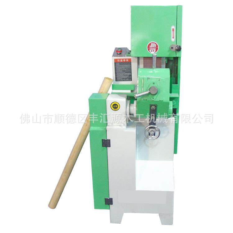 志宁款MM2012单带水磨圆棒砂光机（带风机）圆棍抛光机砂圆机