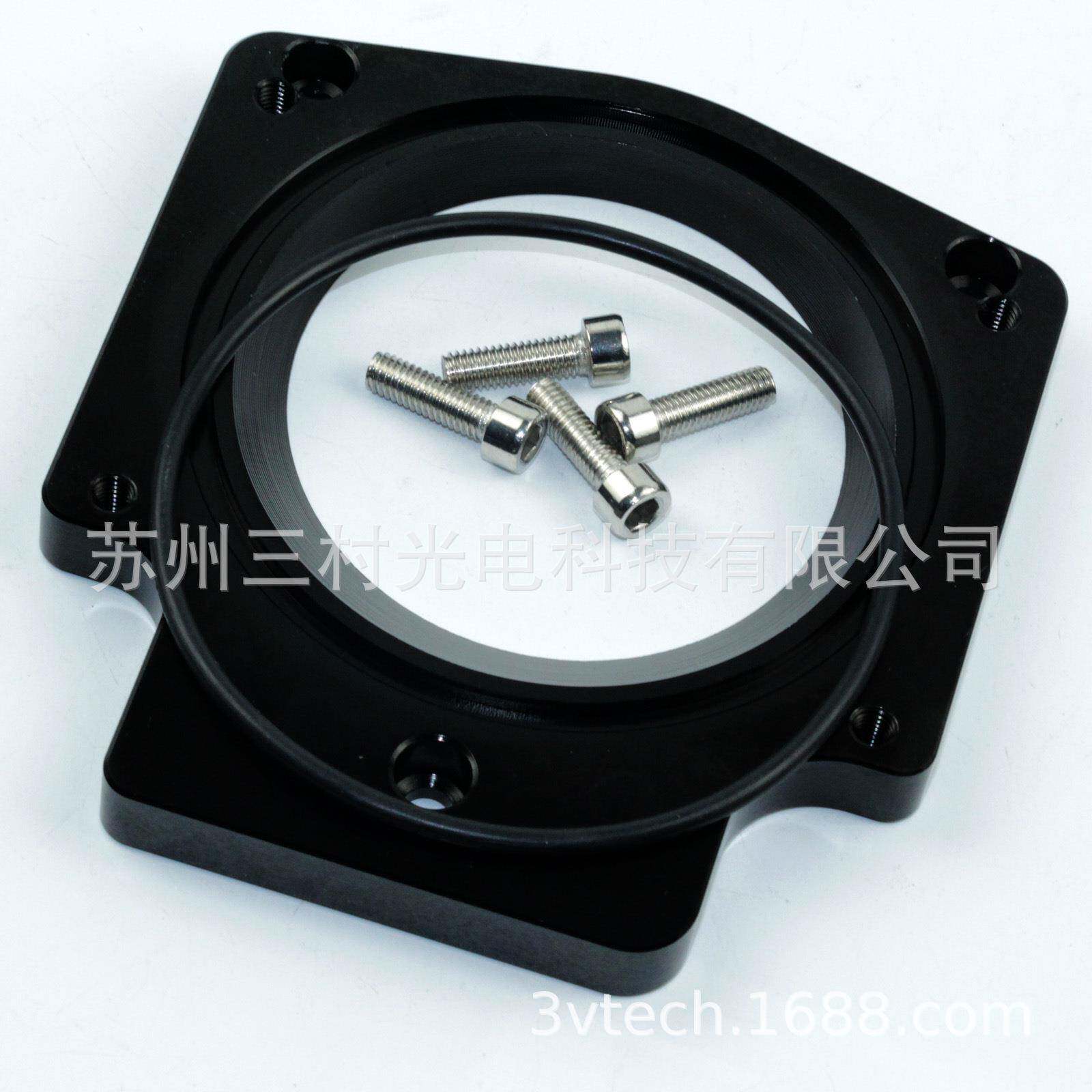 改装铝合金进气歧管102mm口径节气门垫片黑色