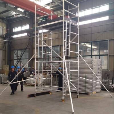 外贸款scaffolding广州铝合金脚手架创意款一件起订脚手架及