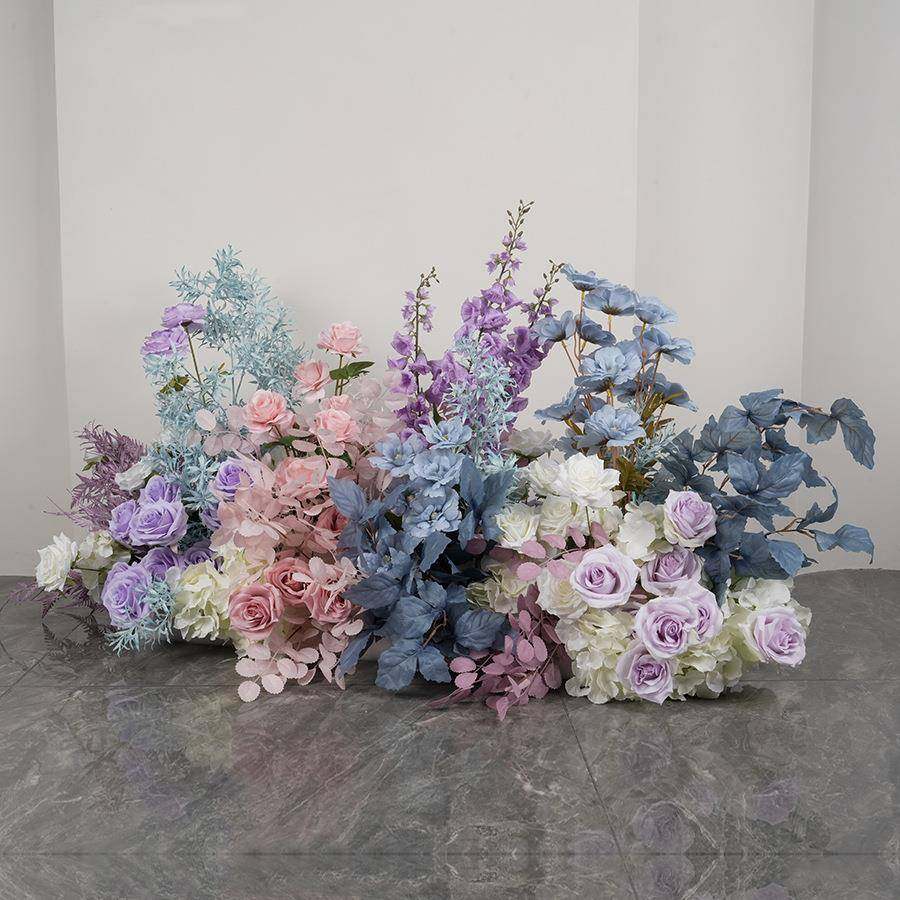 婚礼装饰路引假花婚庆舞台布置假花商场开业橱窗仿真花摆件道具