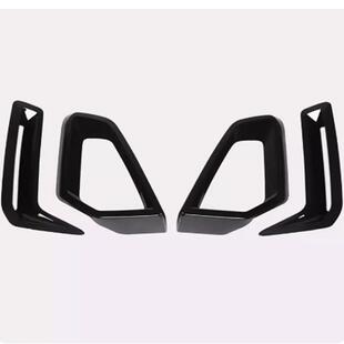 套件 宝马X5獠牙亮条黑化出风口中网黑武士X5L改装 适用于23 24款