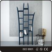 饰架整装 创意个性 烤漆书架落地书柜现代简约异形置物架简易装