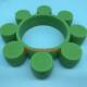 圆形花瓣弹性体MT10外径255内径140高45连接垫圈十瓣角聚氨酯减震
