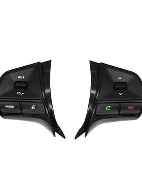 967004Y000适用起亚11-14年老款K2多功能方向盘按键改装钢琴黑