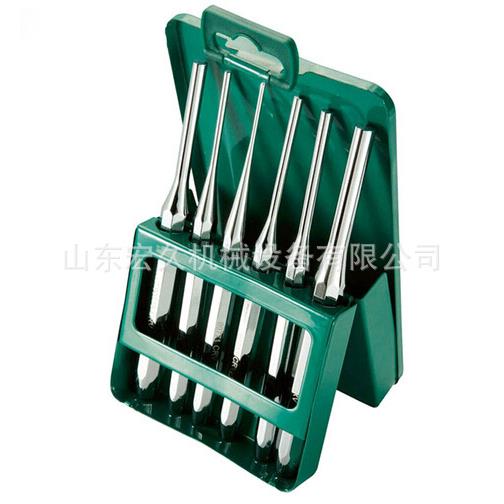 中心冲 6件套销冲 尖冲 钻孔打眼 中心定位冲子