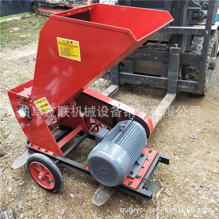 果园干鲜剪枝破碎机 果园修剪枝条碎枝机 15马力柴油树枝粉碎机
