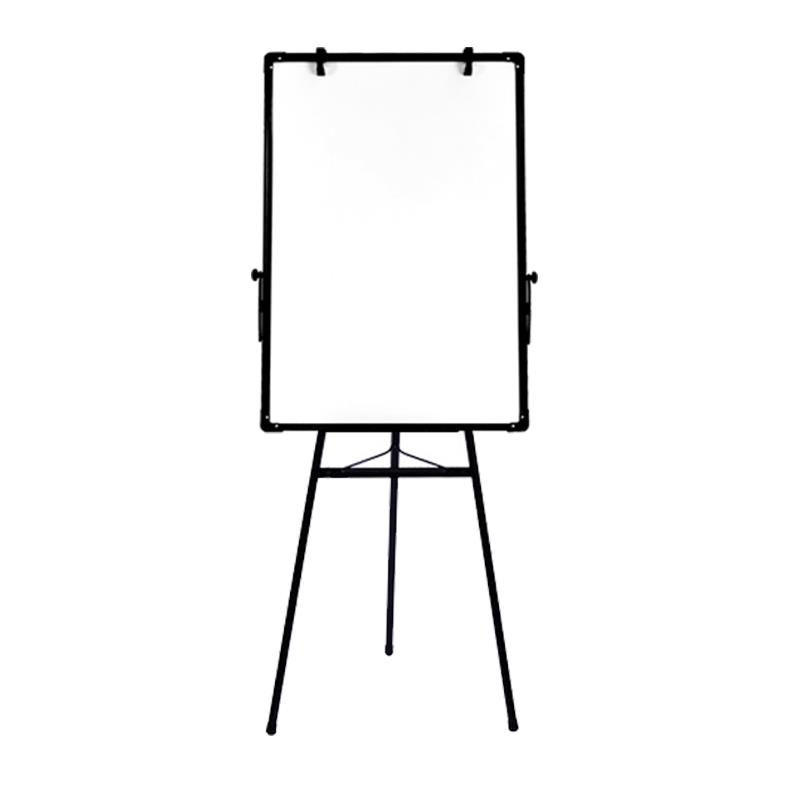 60*90写字板黑板夹纸三脚支架式白板 可移动磁性办公家用儿童画板