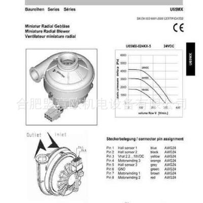 瑞士Micronel风机
