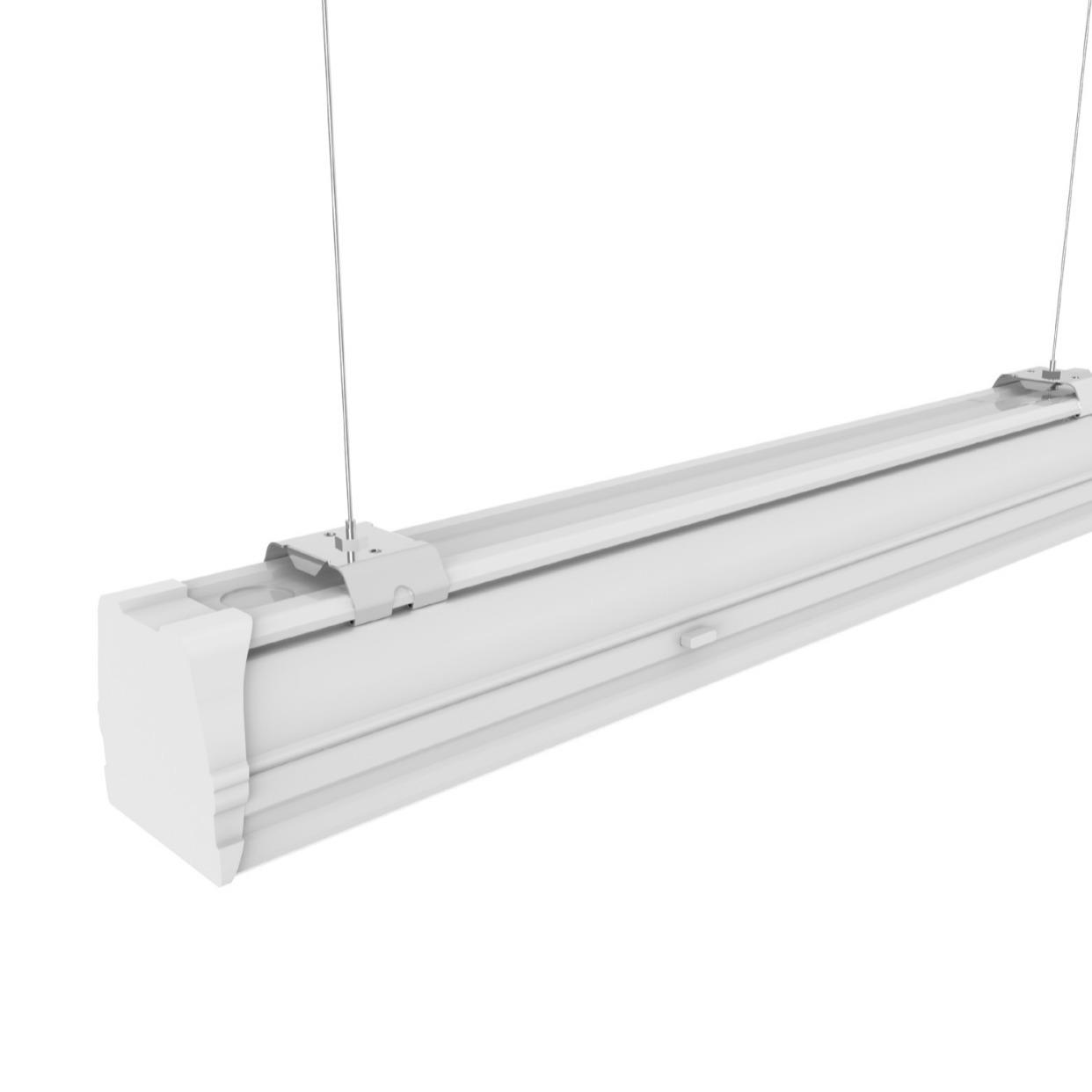 80W 5线 线条灯led 工业线形吊线灯 1.5米轨道线型灯 无缝拼接led
