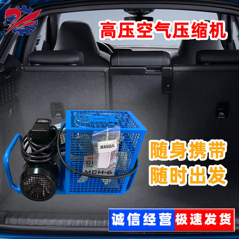 电机驱动高压潜水呼吸瓶充气泵
