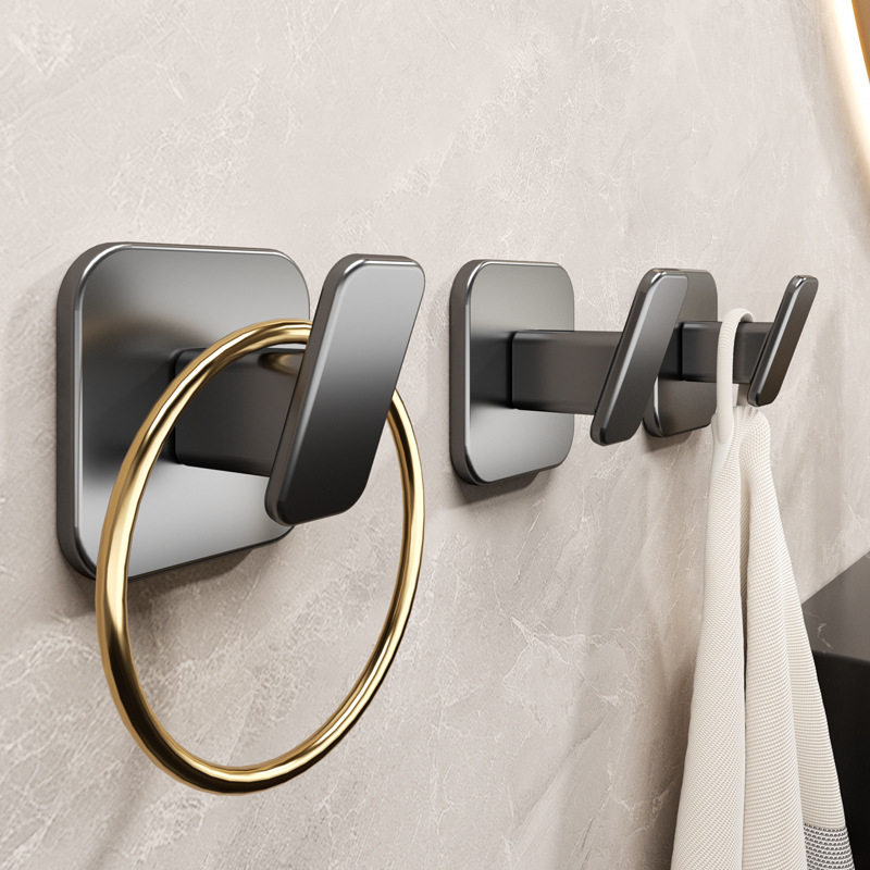 免打孔挂钩强力粘胶单钩太空铝厨房承重壁挂墙粘贴衣服多功能收纳,家装主材,挂钩/挂衣钩,淘宝优惠券,粉丝福利购,淘宝优惠卷