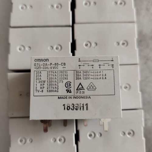 维修散新欧姆龙继电器G7L-2A-P-80-CB/6VDC，议价
