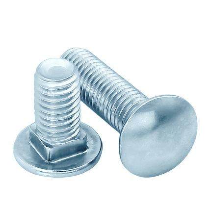 GB12 马车螺栓 M12 小圆头方颈 不锈钢304(A2)