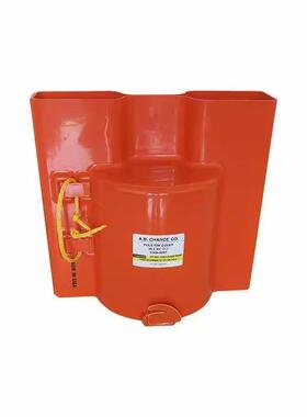 带电作业顶杆绝缘护罩闭端绝缘橙色防护罩C4060097杆顶遮蔽罩