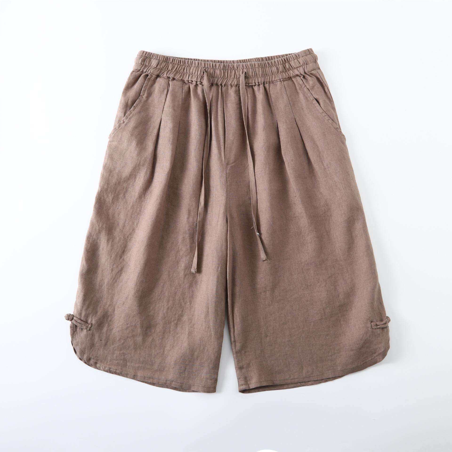 亚麻多巴胺色系夏季宽松五分国潮盘扣透气休闲百搭男士垞寂风短裤,鲜花速递/花卉仿真/绿植园艺,割草机/草坪机,淘宝优惠券,粉丝福利购,淘宝优惠卷