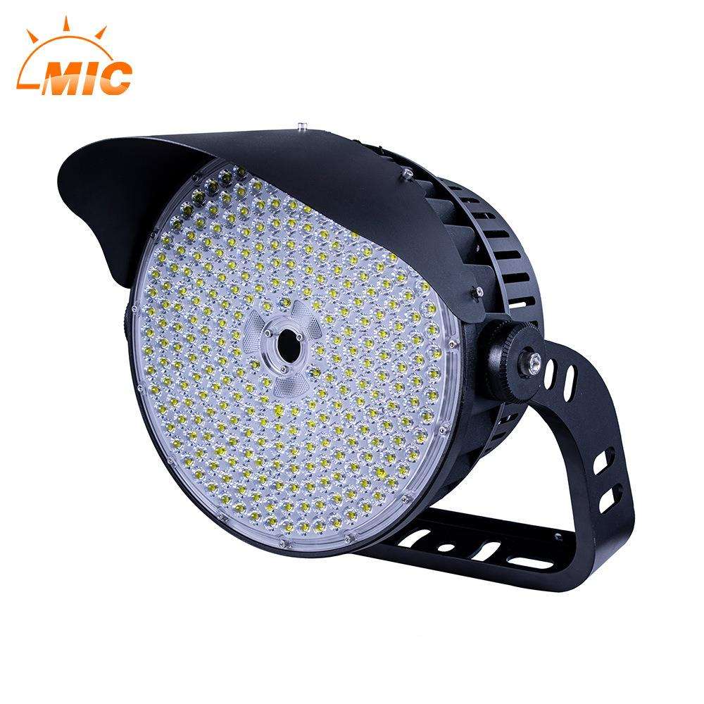 500瓦600W MFL-R600-3 圆形带遮光帽檐LED投光灯高杆灯