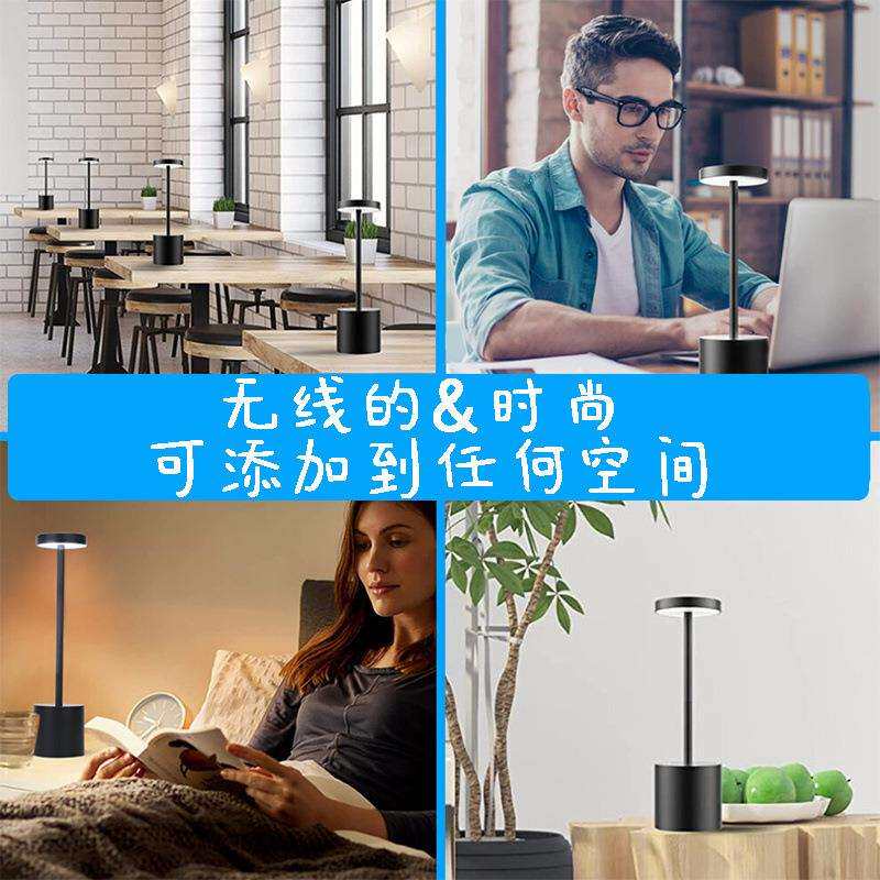 桌面怀旧插电式台灯可触摸开关节能落地灯氛围卧室简约个性可移动