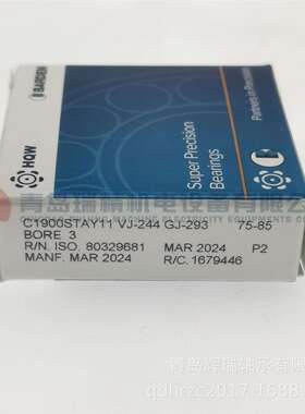 BARDEN 分子泵真空泵轴承 C1900STAY11 VJ-244 GJ-293