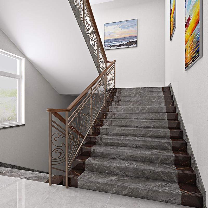 农村自建房楼梯砖480x1200大理石瓷砖p楼梯踏步砖梯级砖