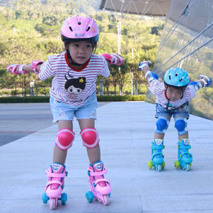 儿童初学者 轮滑鞋 闪光轮女童男童小孩滑冰鞋 溜冰鞋 滑轮鞋 旱冰鞋