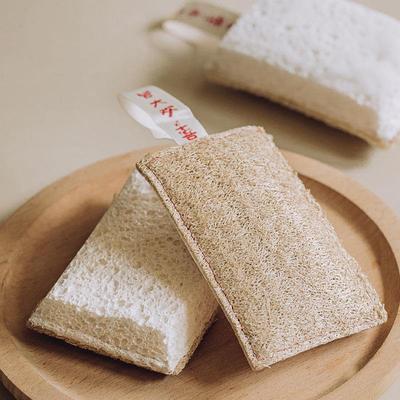 树可锅刷厨房洗锅刷碗刷子水杯海绵擦去污丝瓜络杯子清洁布刷洗碗