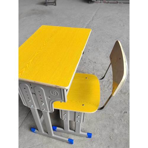 加厚学校课桌椅中小学生培训班校园新校区课桌椅 厂家直销课桌椅