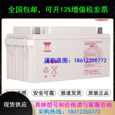 蓄电池12V65AH直流屏UPS电源NP65-12应急EPS太阳能铅酸蓄电池