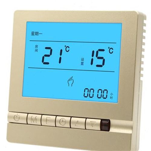 水地暖温控器智能温控开关液晶电热温度控制器恒温水采暖通用面板