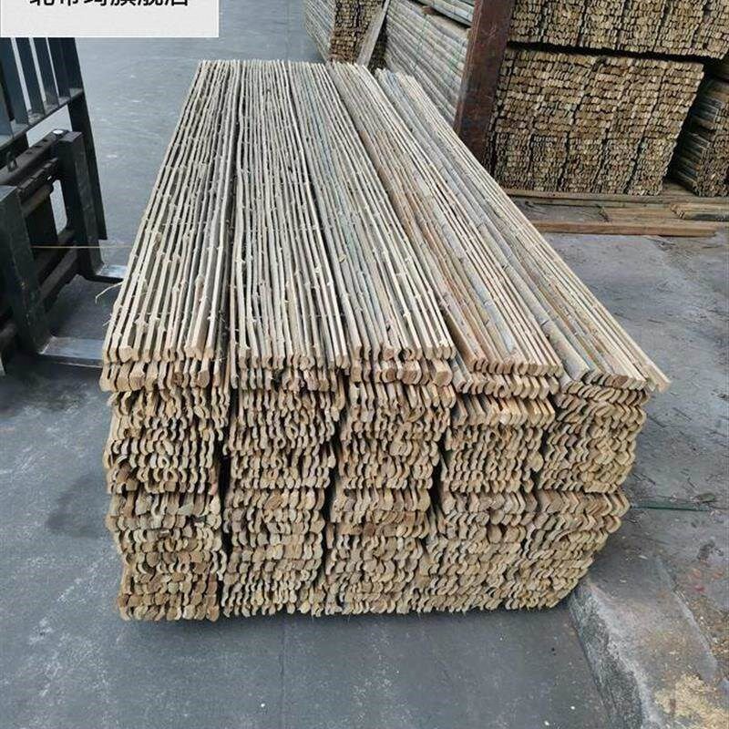 竹跳板工地外架建筑用竹架板竹排竹笆片防护脚踏板承重竹夹板工程